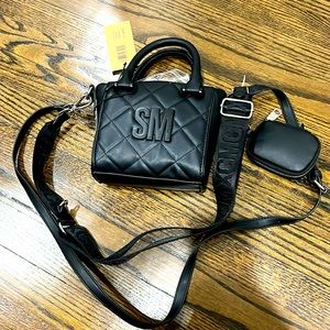 Small Steve Madden black bag.